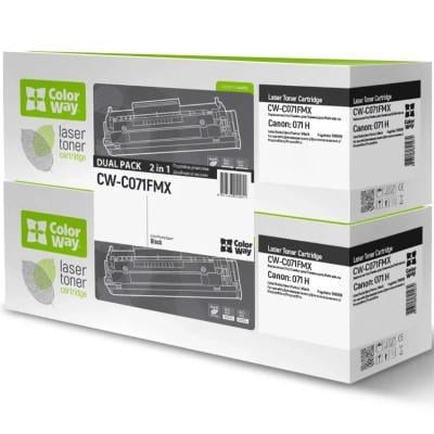 Картридж ColorWay Canon 071H LBP122/MF272 Dual Pack (CW-C071FMX)