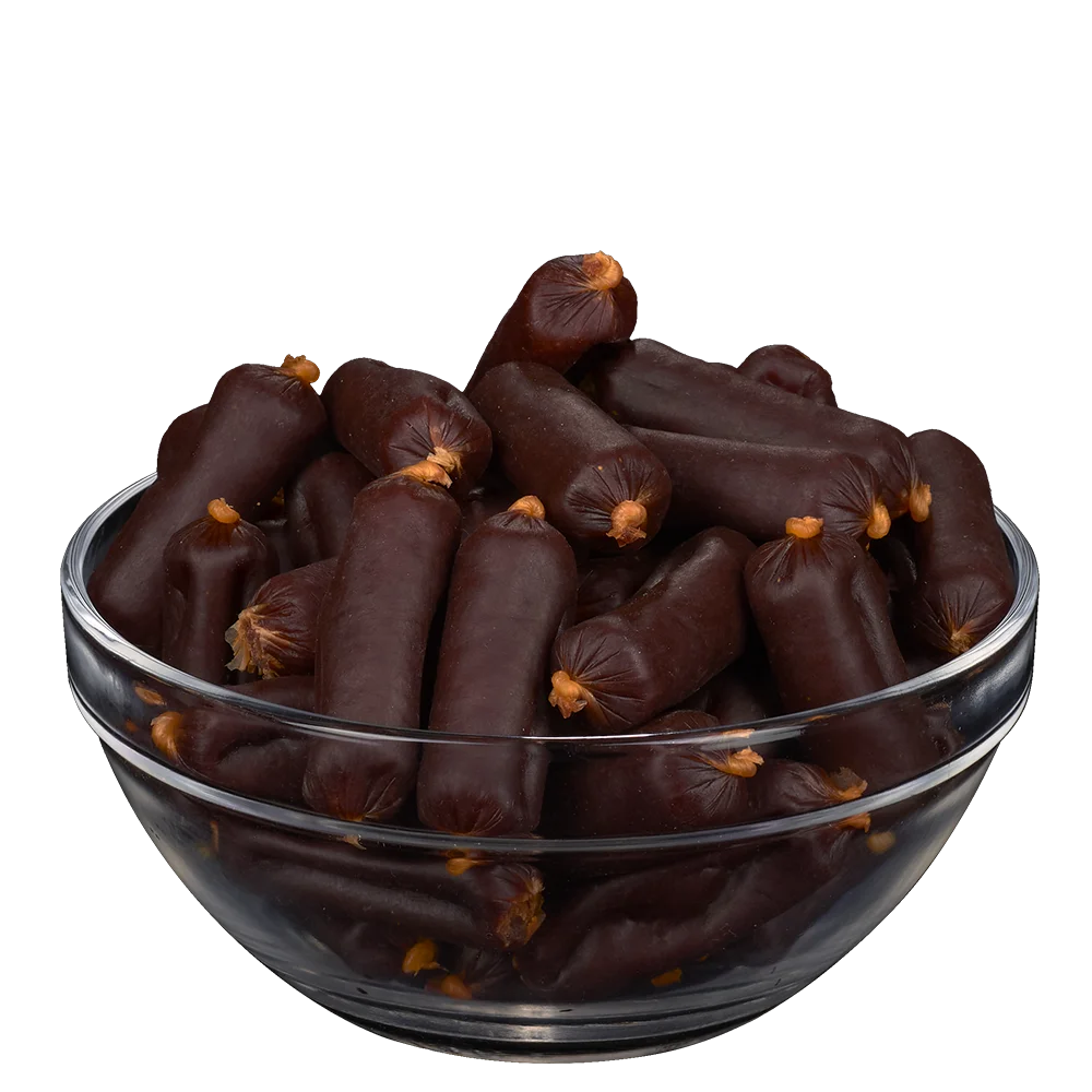Лакомство для собак AnimAll PLATINUM Мини колбаски с говядиной 100 г (185863)