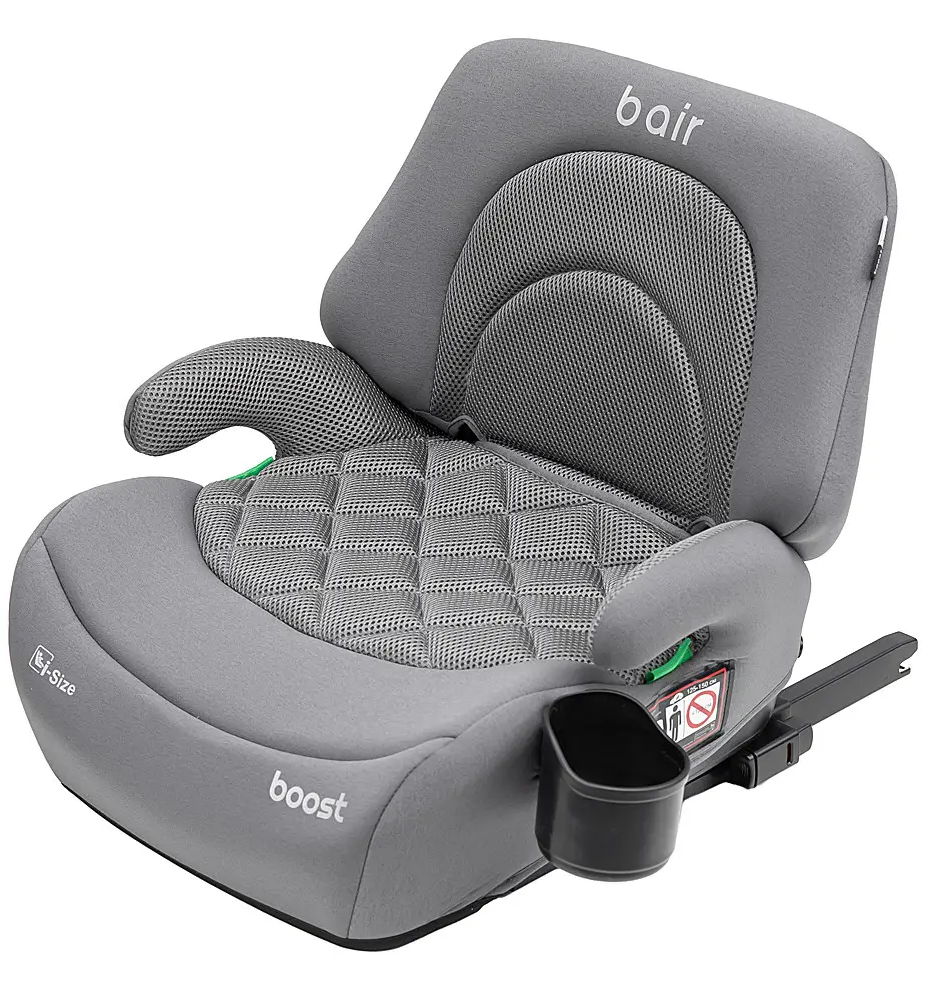 Автокресло Бустер Bair Boost Bair Boost i-size Iso-fix BG-05 Grey (38080263)