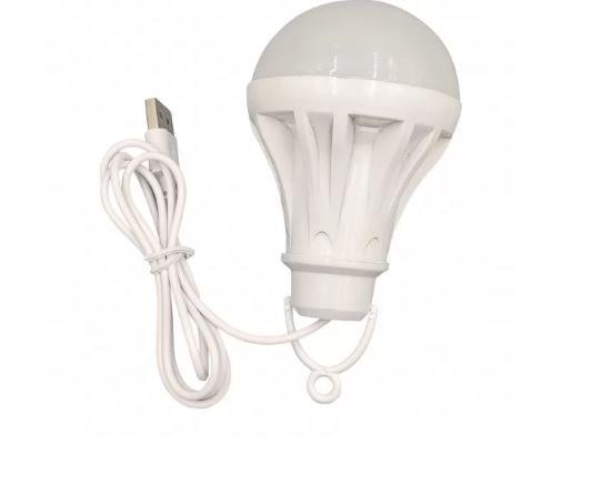 Светодиодная лампа Luxel A60 5W USB 6500K (063-USB)