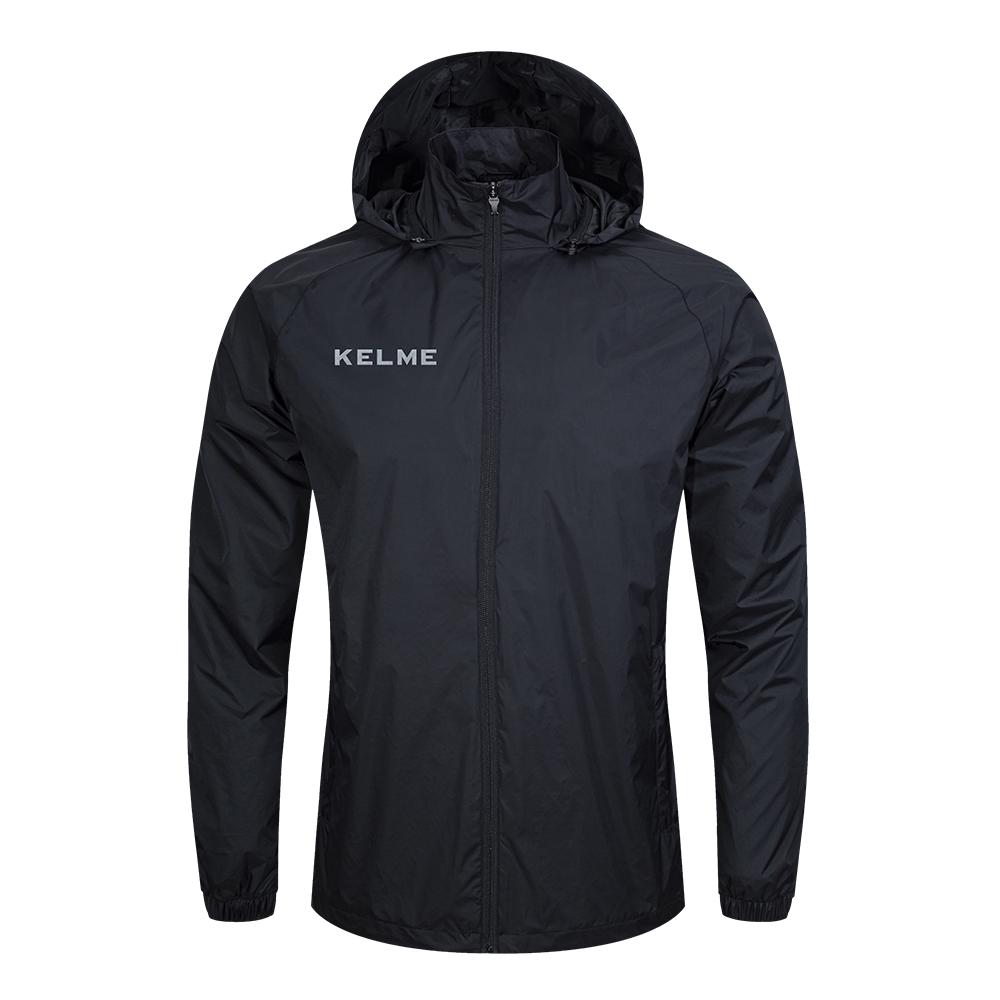 Ветровка детская Kelme Windproof р. 130 Черный