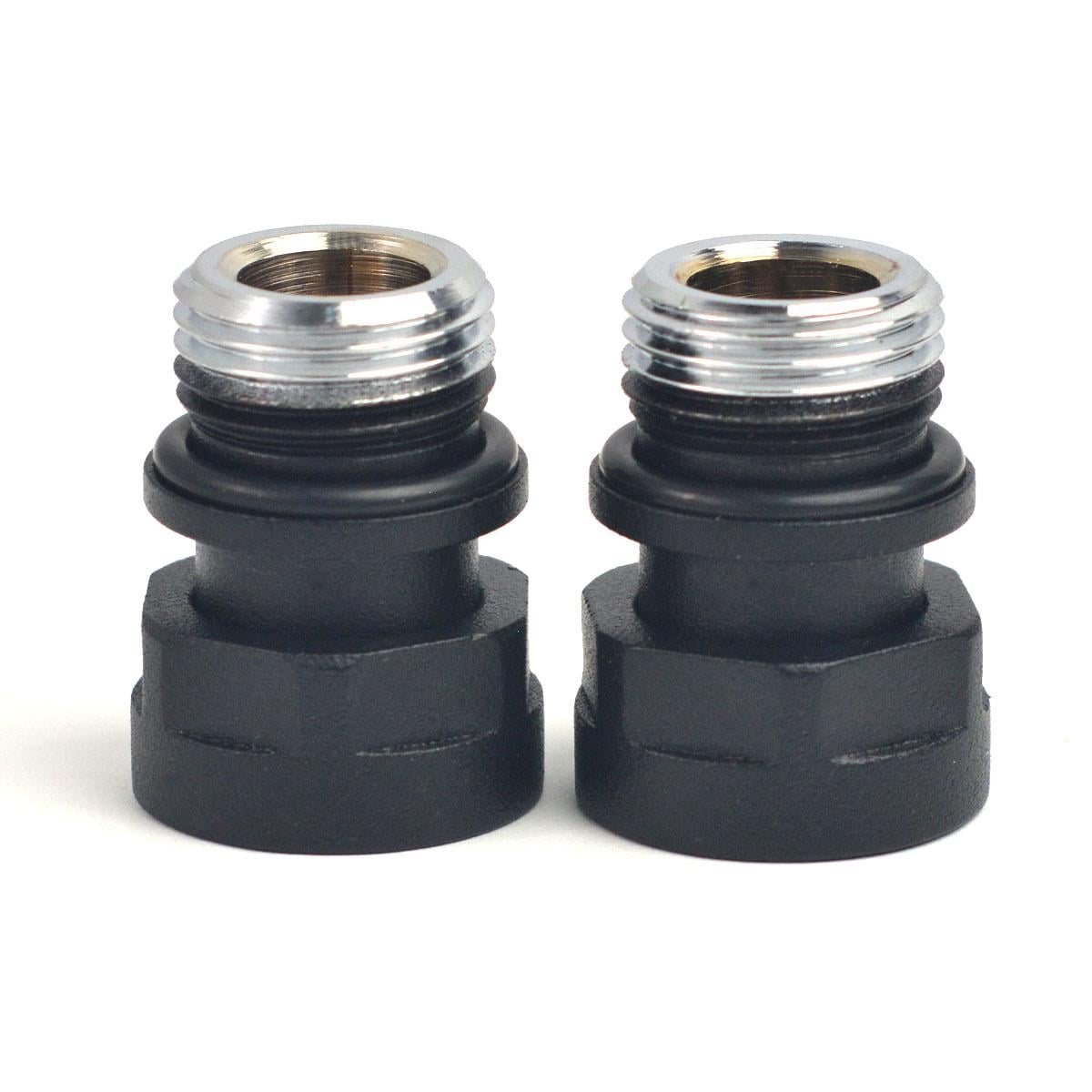 Соединитель-адаптер Vario Term M22x1,5x1/2" 2 шт. Черный