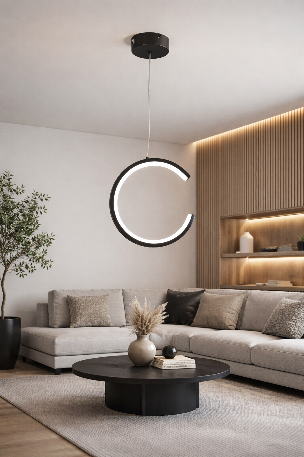 Подвесной светильник Lunaro C LED нейтральный свет 9W (20397/1ВК)