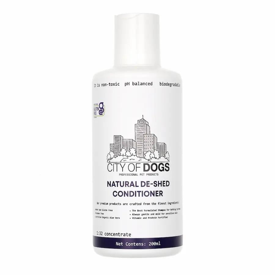 Кондиционер для экспресс-линьки City of Dogs Natural De-Shed 200 мл (cod-617-200)