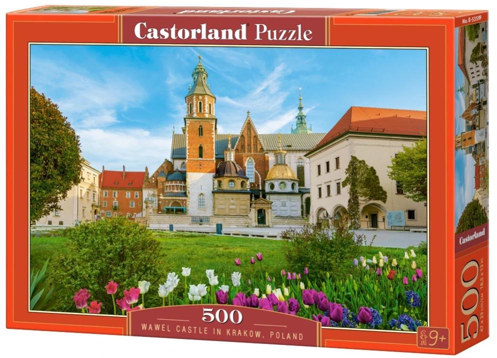 Пазл Castorland Вавельский замок в Кракове Польша 500 дет.
