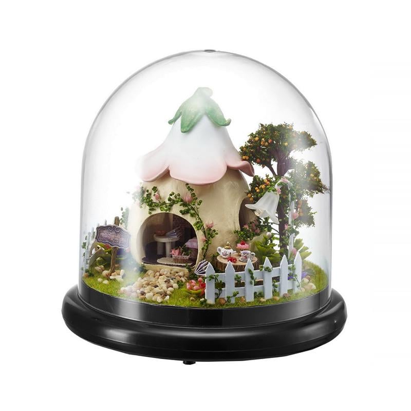 Кукольный дом конструктор под куполом DIY Cute Room ZQW-2015 Сказочный Сад
