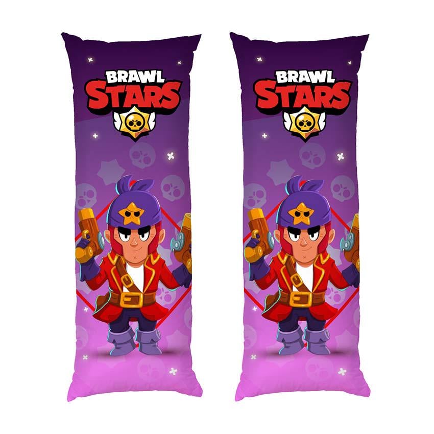 Подушка дакимакура Colt the pirate Brawl Stars габардин 140х45 см (112922-2)