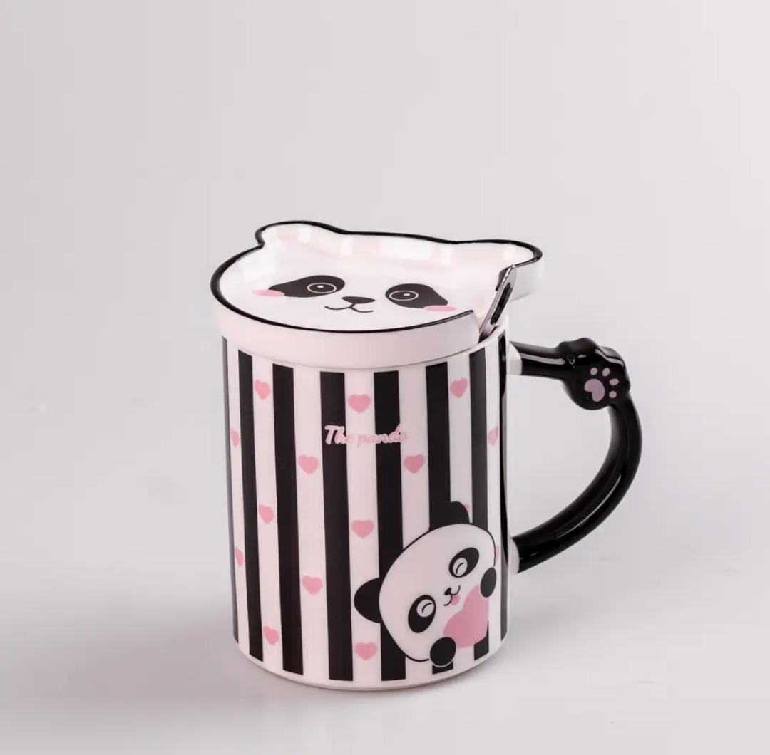 Чашка TS Kitchen The Panda с блюдцем 350 мл (HPCY8369C)