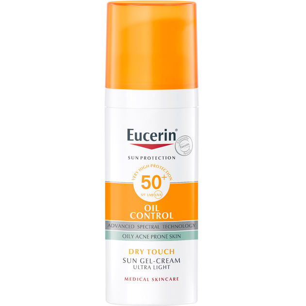 Крем солнцезащитный для проблемной кожи Eucerin Sun Oil Control Advanced SPF 50+ 50 мл