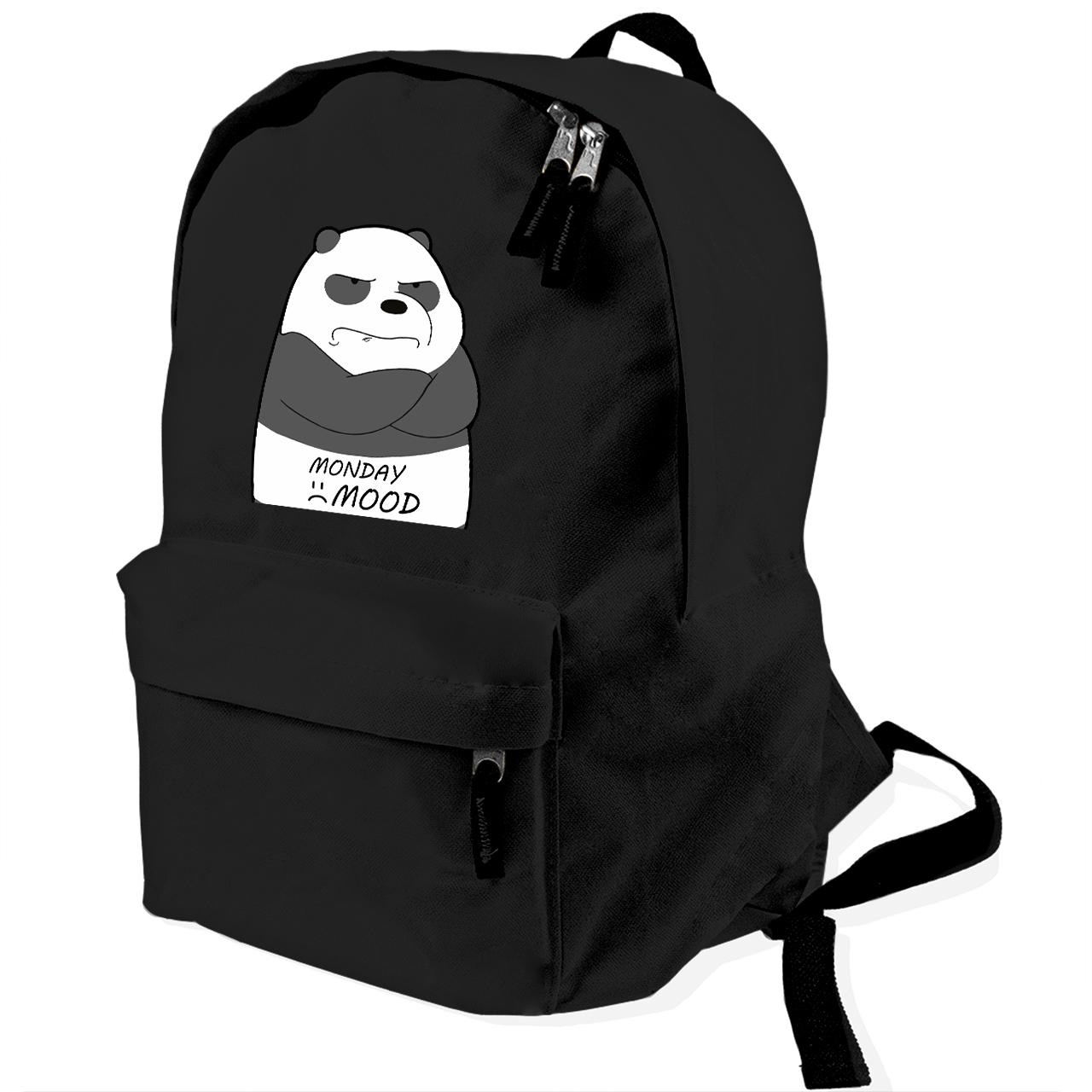 Рюкзак детский We Bare Bears Черный (9263-2899-BK) - фото 1 Рюкзак детский We Bare Bears Черный (9263-2899-BK) - фото 1
