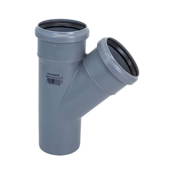 Трійник внутрішній Valrom 75x75 мм 45°