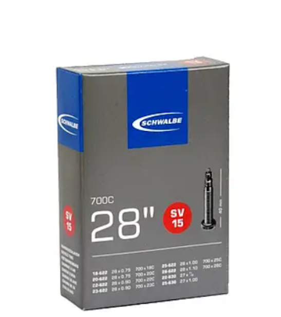 Велокамера Schwalbe 28" 18/28x622/630 SV15 40 мм EK (TUB-F1-05)