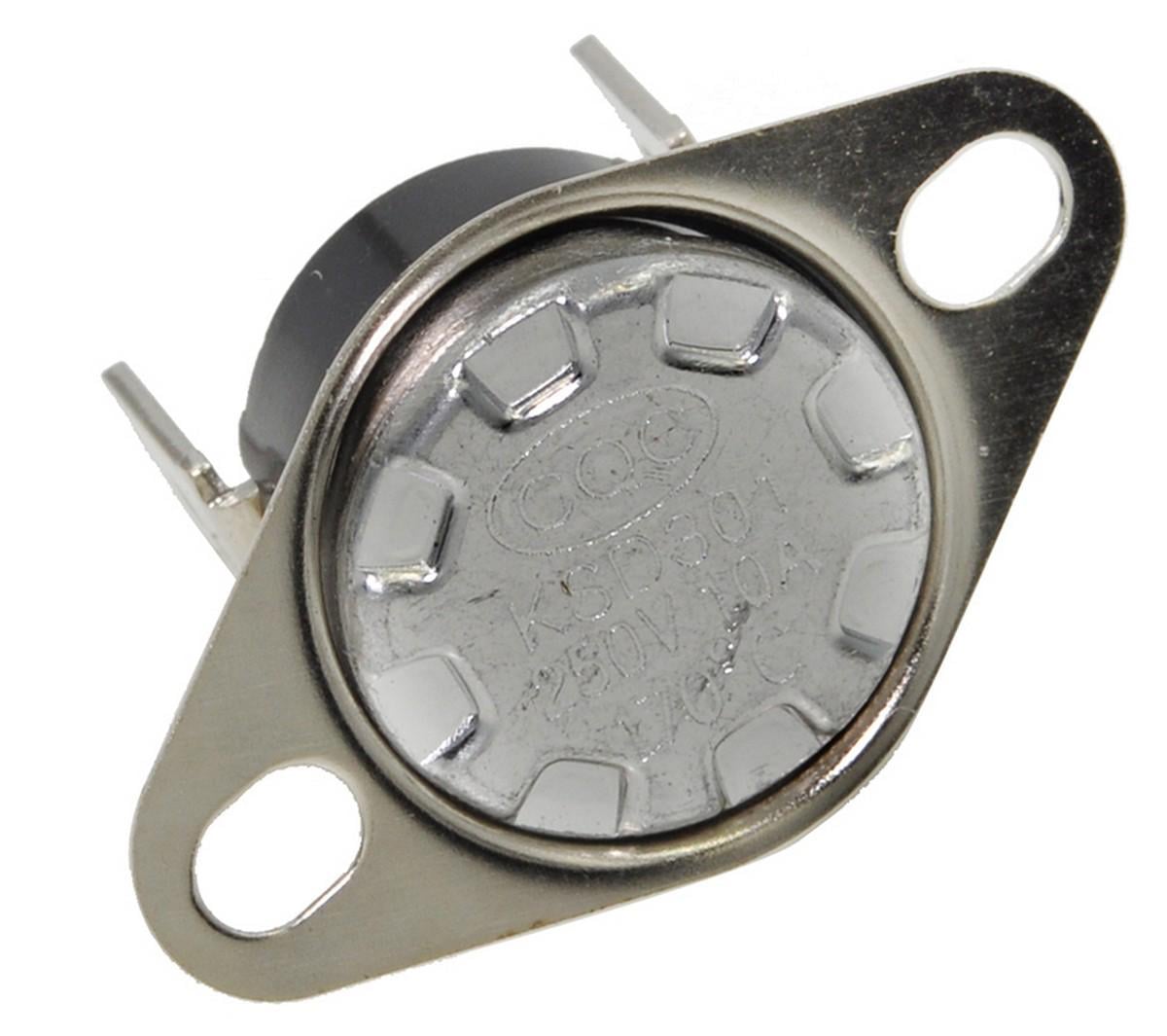 Термореле для утюгов и обогревателей KSD 301 170хC 10A 250V (tr094)