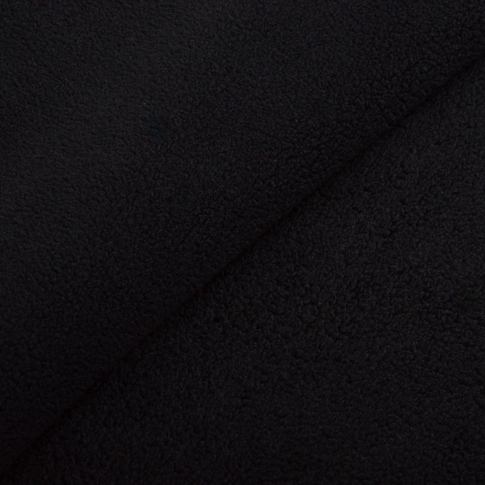 Тканина фліс преміум Тедді 360 г/м2 140 см Чорний (26630) - фото 2 Тканина фліс преміум Тедді 360 г/м2 140 см Чорний (26630) - фото 2