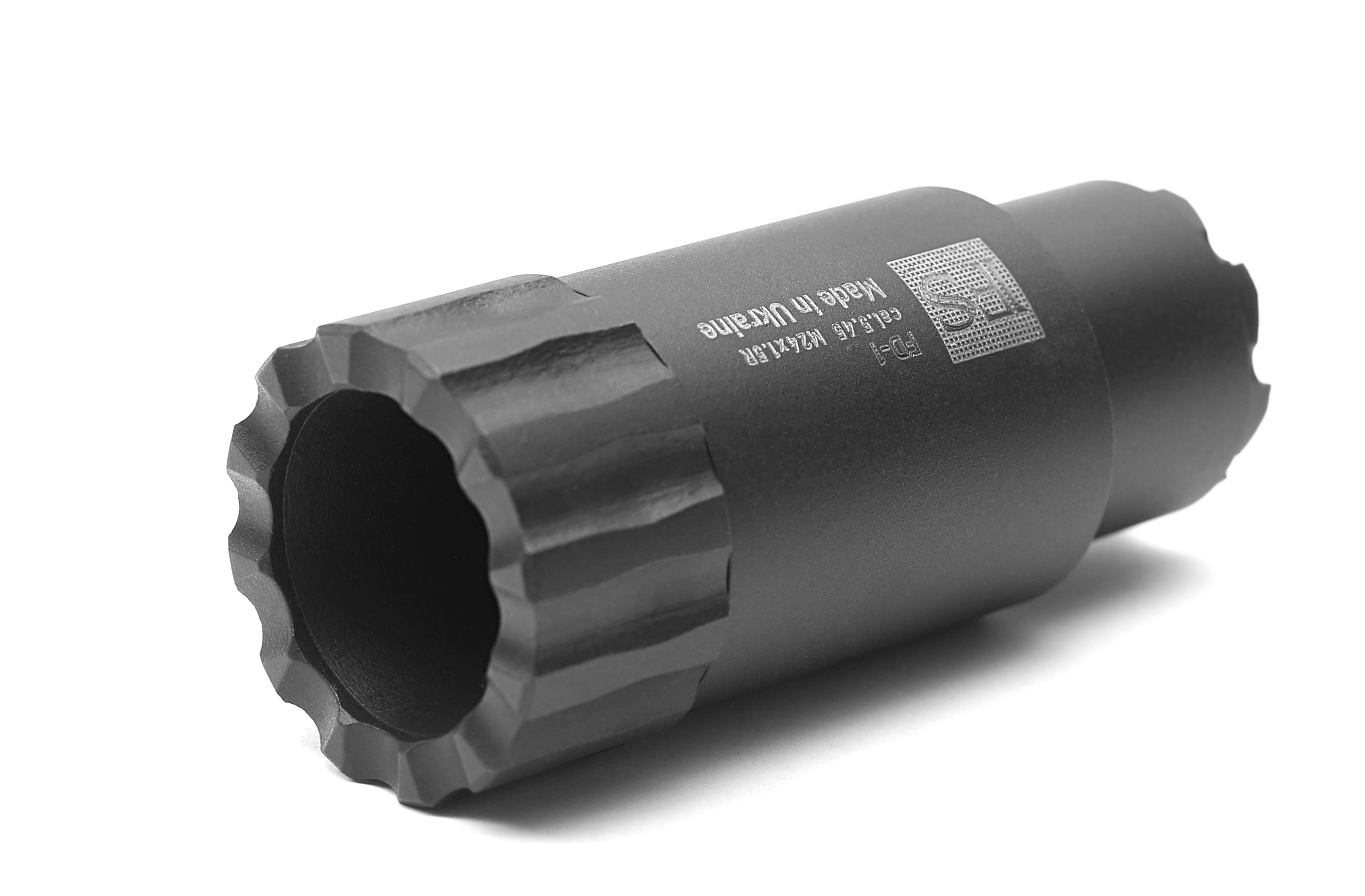 Пламягаситель FROMSTEEL SHADOW FS-S1 5.45 для АК-74/АКС-74/АКС-74У (18100183) - фото 2 Пламягаситель FROMSTEEL SHADOW FS-S1 5.45 для АК-74/АКС-74/АКС-74У (18100183) - фото 2