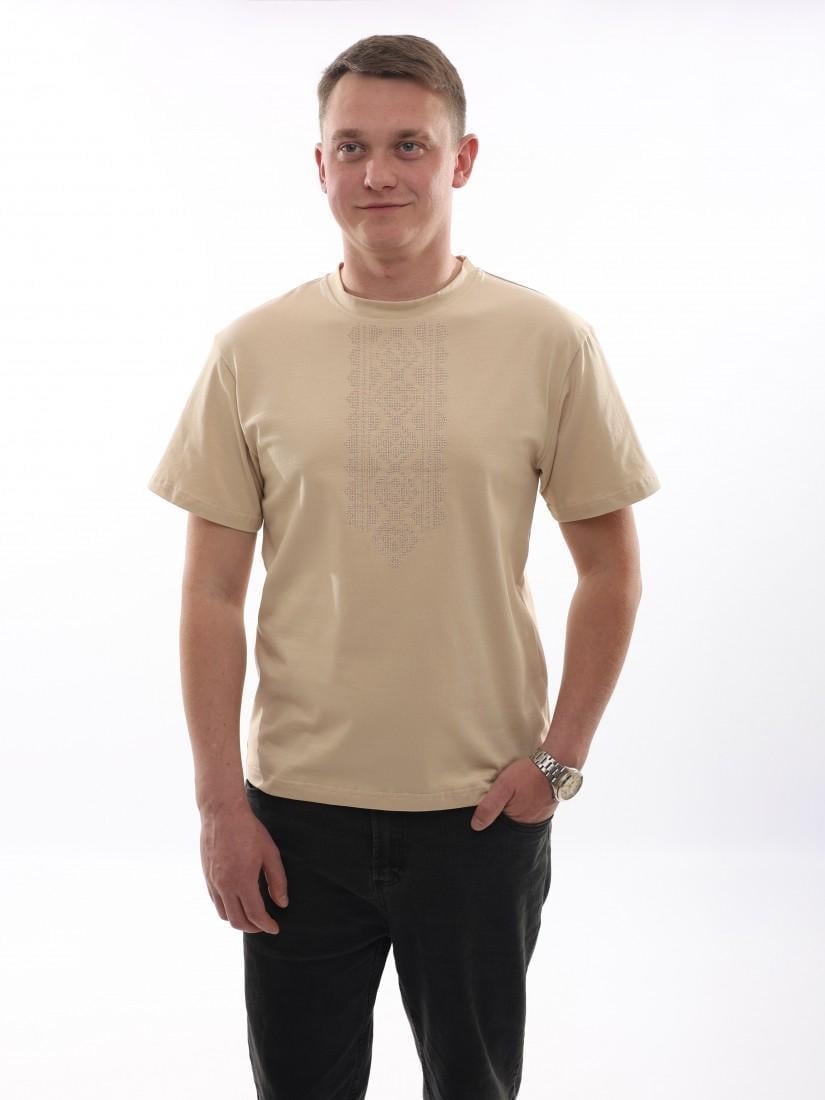 Футболка мужская est. 1991 XXL Бежевый (280629-XXL) Футболка мужская est. 1991 XXL Бежевый (280629-XXL)
