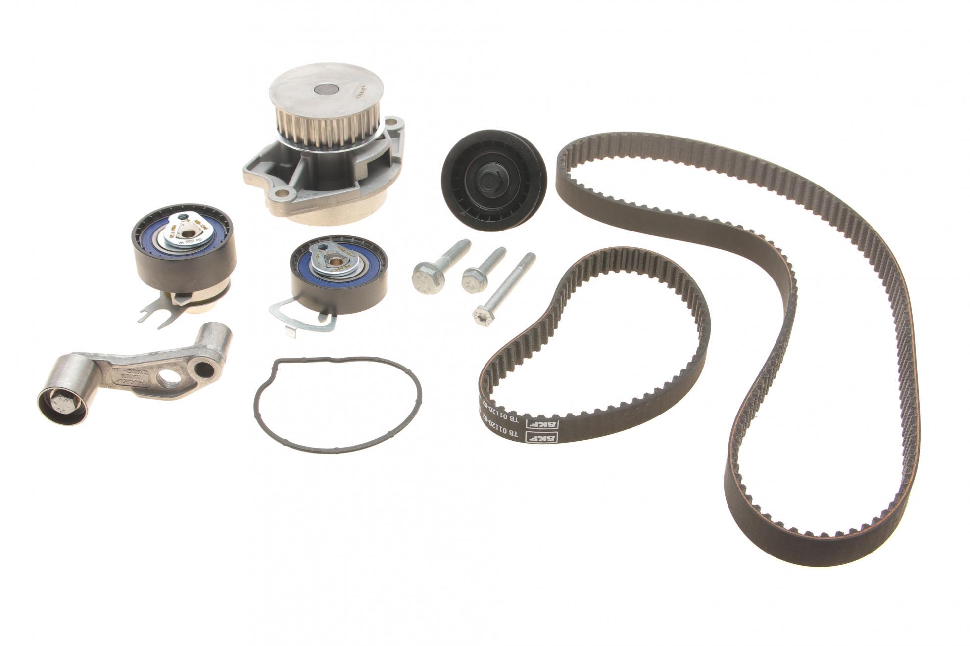 Комплект ГРМ с помпой Seat Leon/Skoda Fabia/VW Caddy II/III 1.4 16V 99- (VKMC 01121-1 SKF)