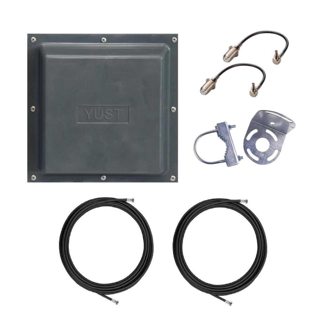 3G/4G-антенна YUST панельная MIMO GSM LTE 2x17dBi 900-2700 мГц (31717529)