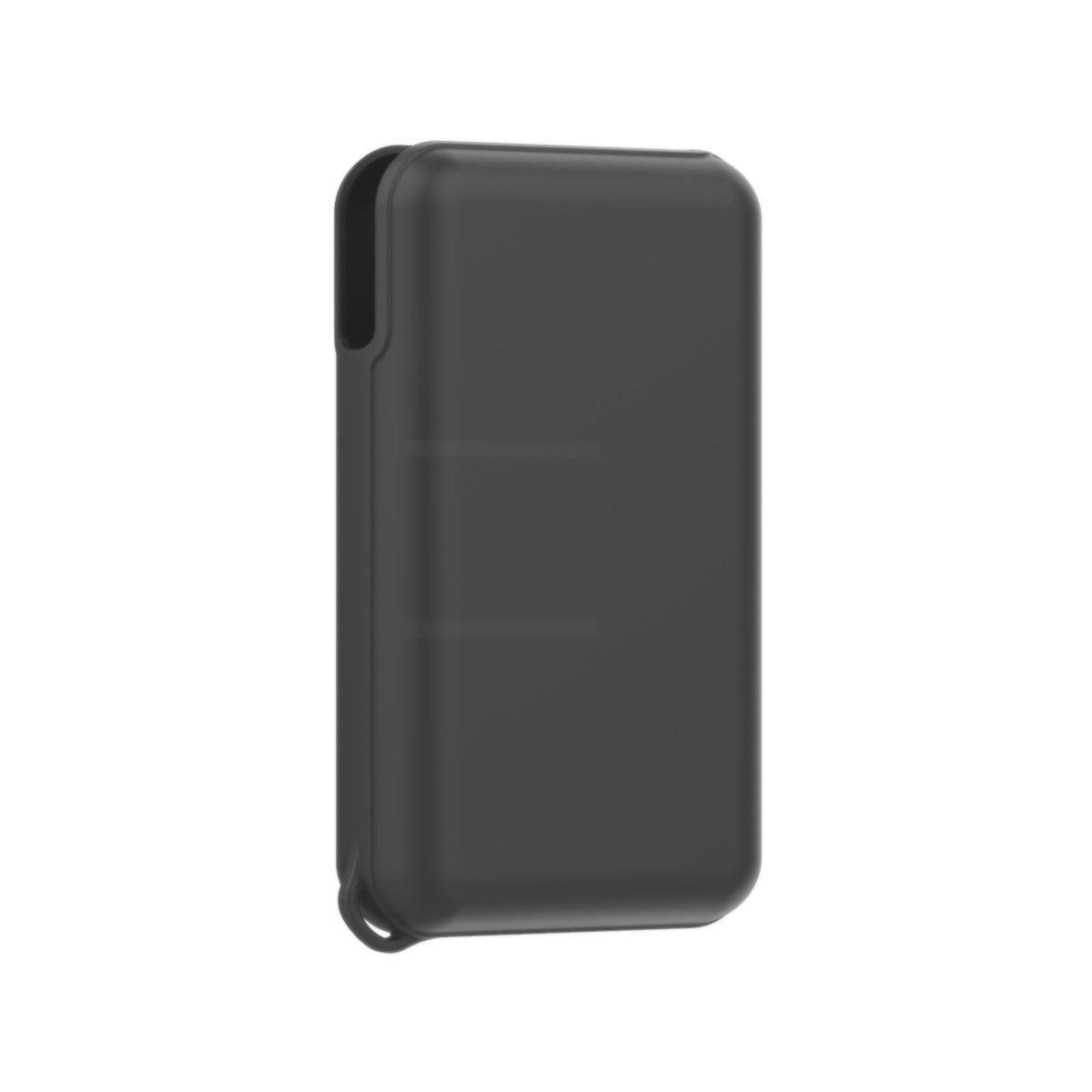 Чехол для повербанка силиконовый Xiaomi 20000 mAh Integrated Cable PB2030MI Черный (2762P)