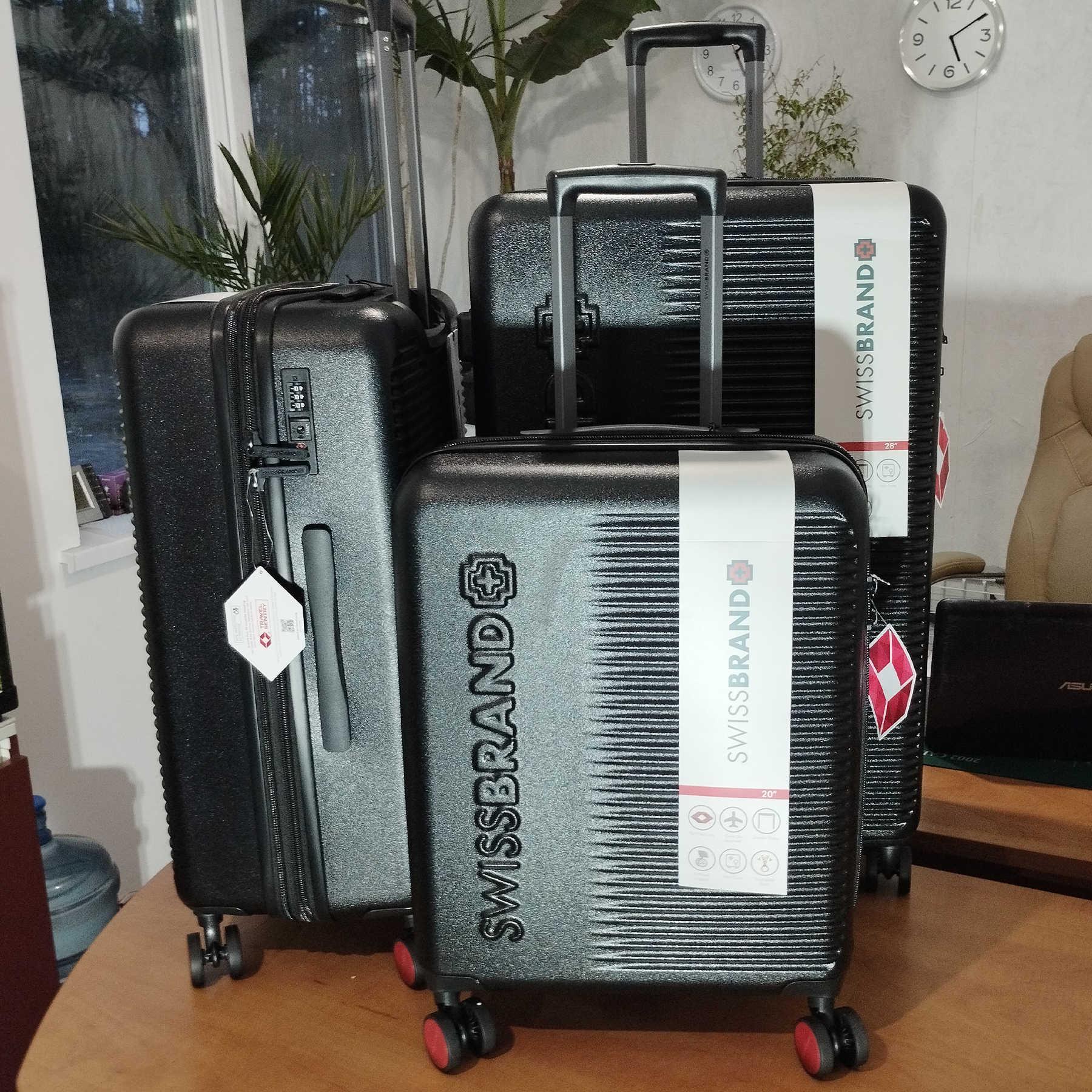 Чемодан Swissbrand Enstone S Black (SWB_LHENS001S) - фото 3 Чемодан Swissbrand Enstone S Black (SWB_LHENS001S) - фото 3