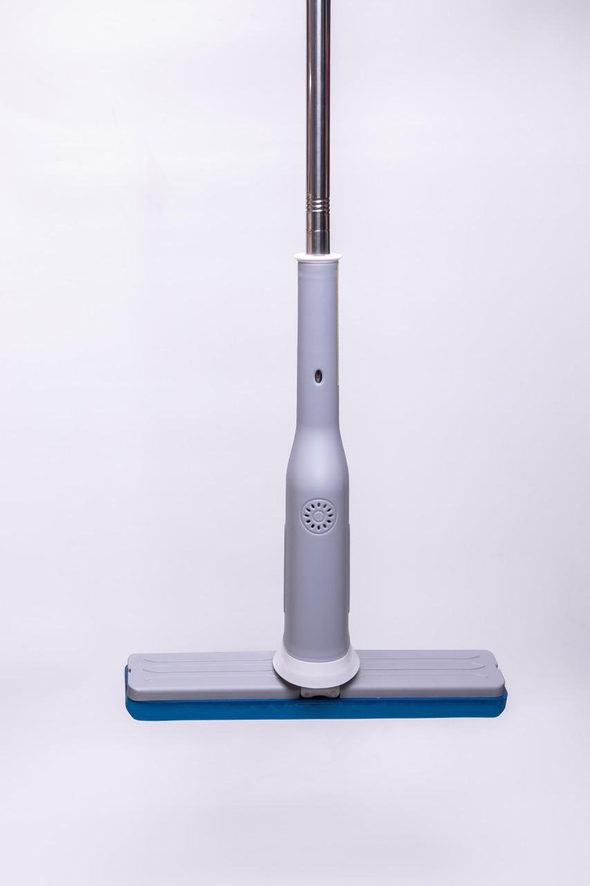 Швабра для мытья пола с отжимом универсальная 124 см 360° - фото 4