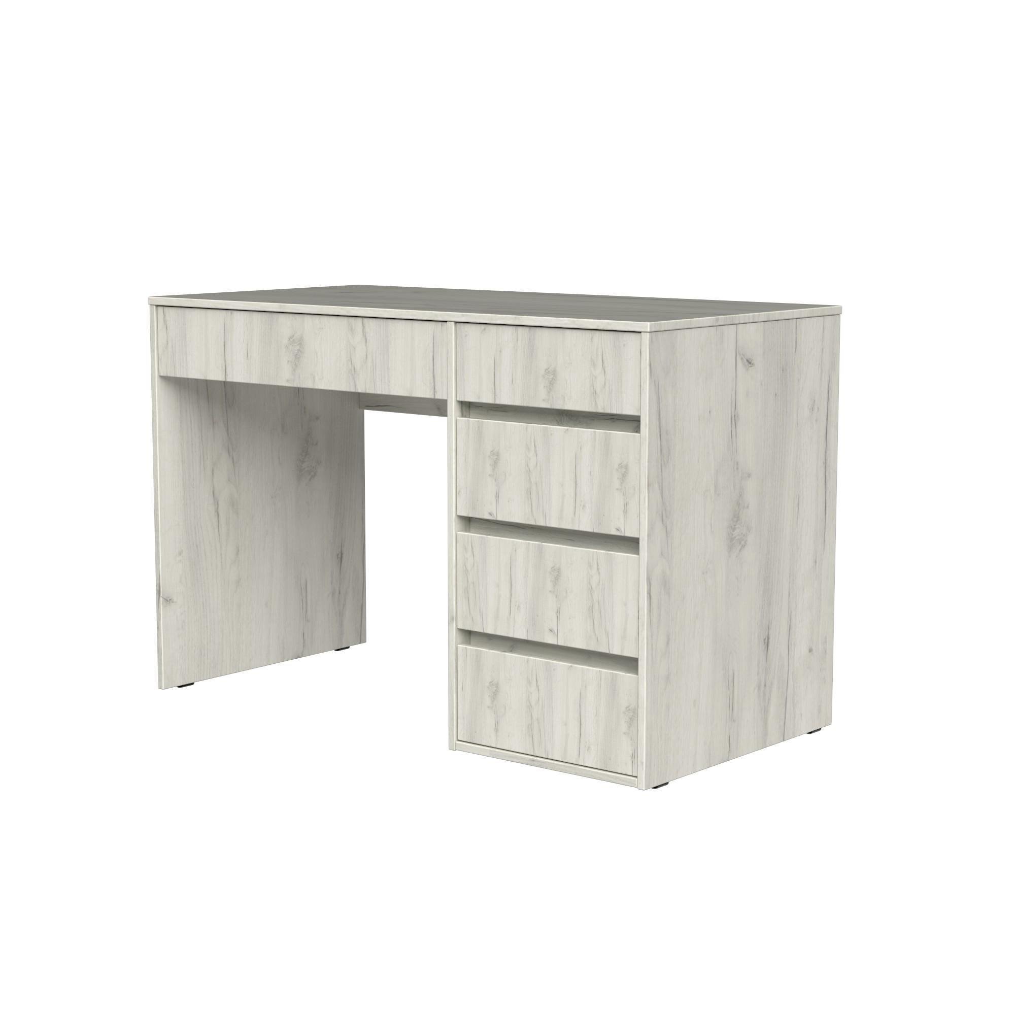 Стіл письмовий СП7 5Я SENAM 780х1100х600 мм ДСП Дуб Крафт Білий - фото 3 Стіл письмовий СП7 5Я SENAM 780х1100х600 мм ДСП Дуб Крафт Білий - фото 3