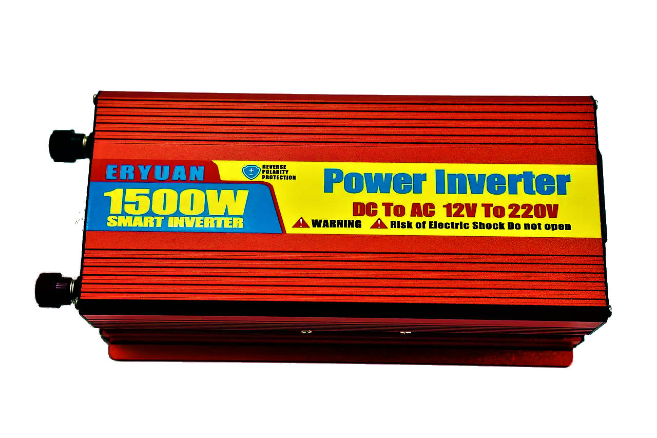 Инвертор автомобильный 12V-220V 1500W преобразователь напряжения Eryuan (1317) - фото 8 Инвертор автомобильный 12V-220V 1500W преобразователь напряжения Eryuan (1317) - фото 8