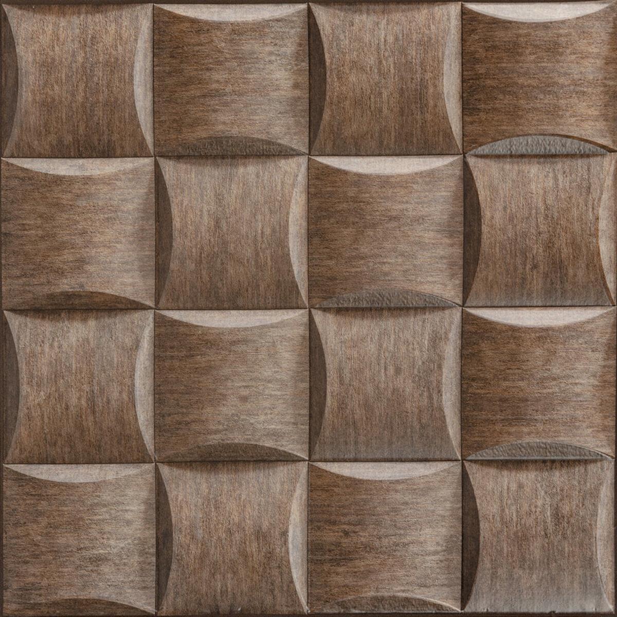 Плитка декоративна ПВХ на самоклейці плетінка СПП-607 300х300х4 мм (SW-00001134)