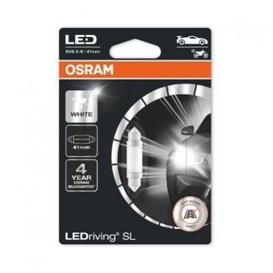 Автолампа C5W Ledriving LED 12V 0,6W SV8,5-8 блистер (6413DWP01B)