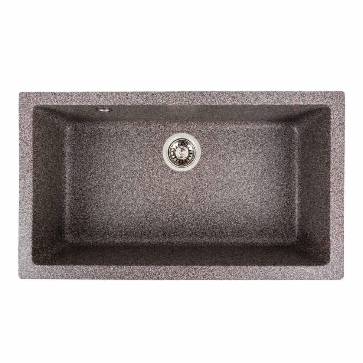Мойка для кухни гранитная Platinum 7945 Paruana матовая прямоугольная Микс (PLTM-SP000039147)