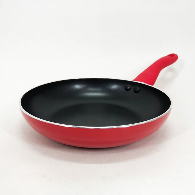 Сковорода Con Brio CB-2014 із антипригарним покриттям Pfluon 20 см Red (tf5171) - фото 5 Сковорода Con Brio CB-2014 із антипригарним покриттям Pfluon 20 см Red (tf5171) - фото 5