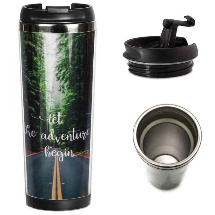 Термокружка ZIZ Начало приключений 380 мл (21077) Термокружка ZIZ Начало приключений 380 мл (21077)