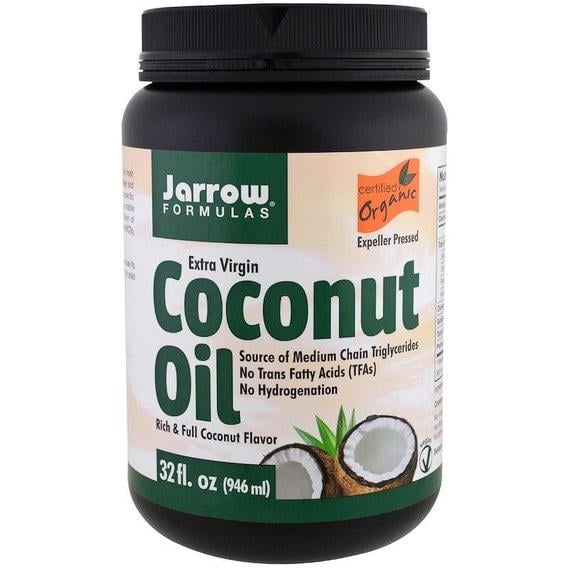Специальный продукт Jarrow Formulas Coconut oil Organic Extra Virgin 32 fl oz 946 мл