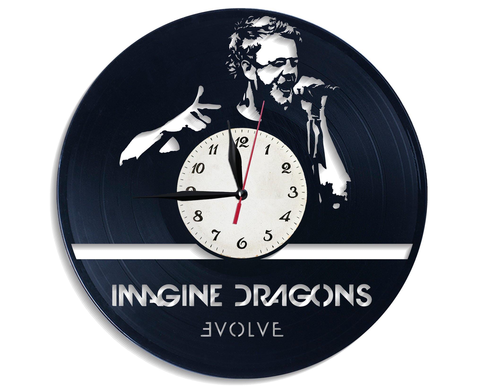 Часы настенные Imagine Dragons 2676 из виниловой пластинки