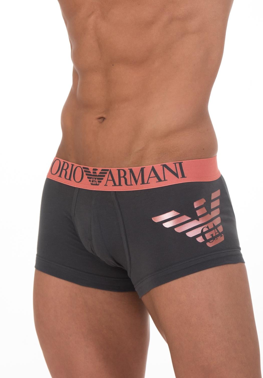 Трусы мужские боксеры Emporio Armani M Серый (7A745-111866сер) Трусы мужские боксеры Emporio Armani M Серый (7A745-111866сер)