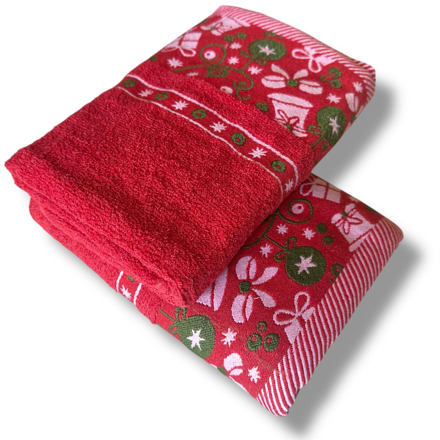 Полотенце махровое Malloory Home 50x100 см Красный (6934-2) - фото 2 Полотенце махровое Malloory Home 50x100 см Красный (6934-2) - фото 2