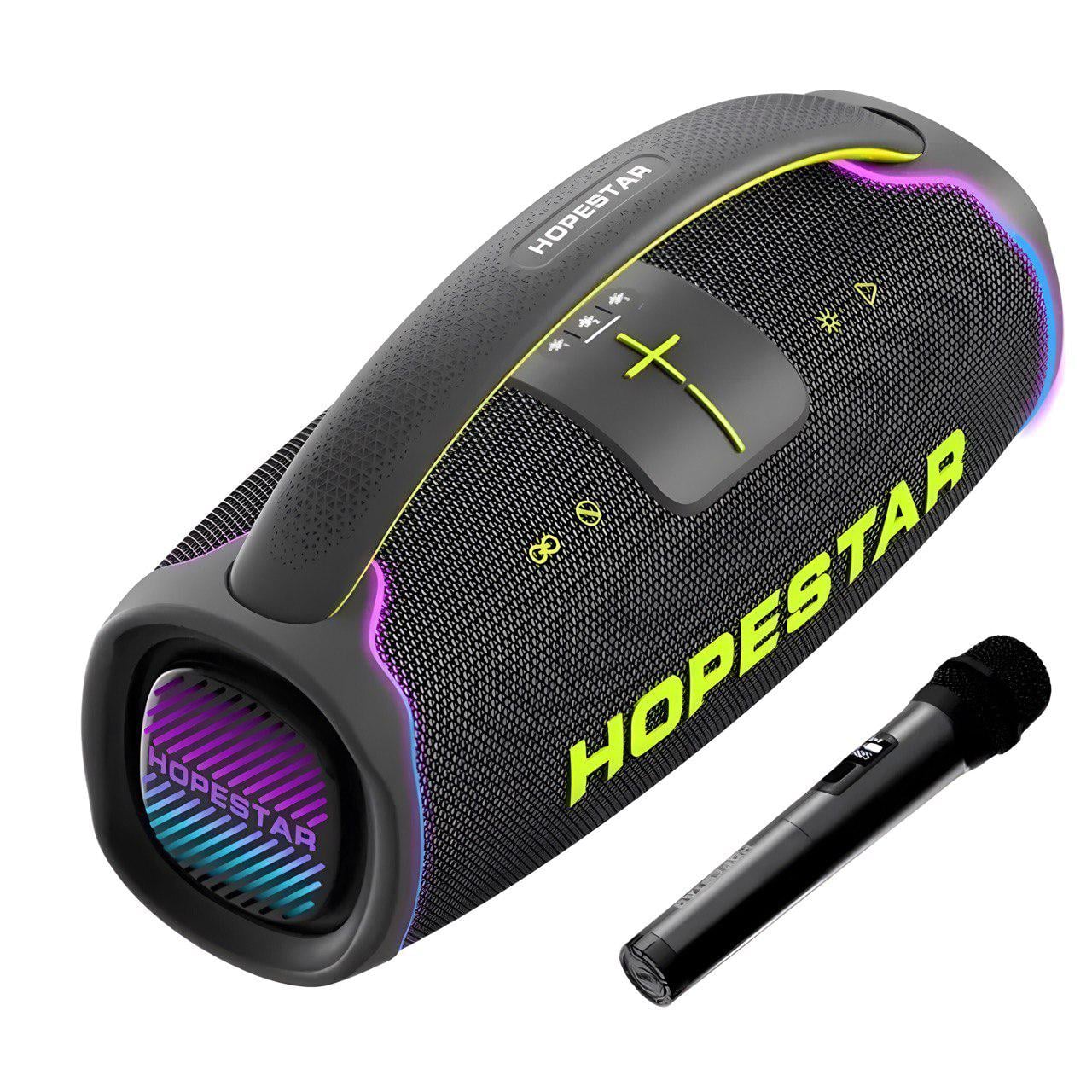 Портативная колонка HOPESTAR A65 TWS IPX6 RGB с микрофоном 300W 30000 mAh (A65-2)