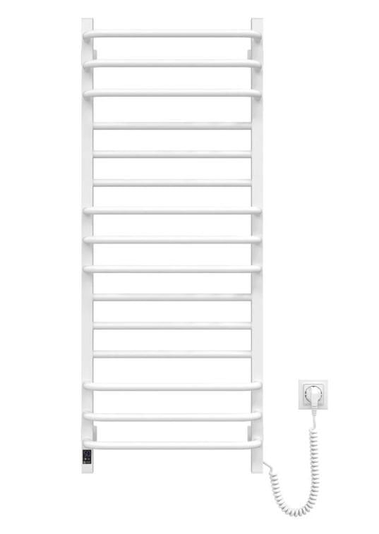 Рушникосушка електрична NAVIN Грандіс Sensor 480х1200 мм з Wi-Fi права з таймером Білий (H12-108055-4812)