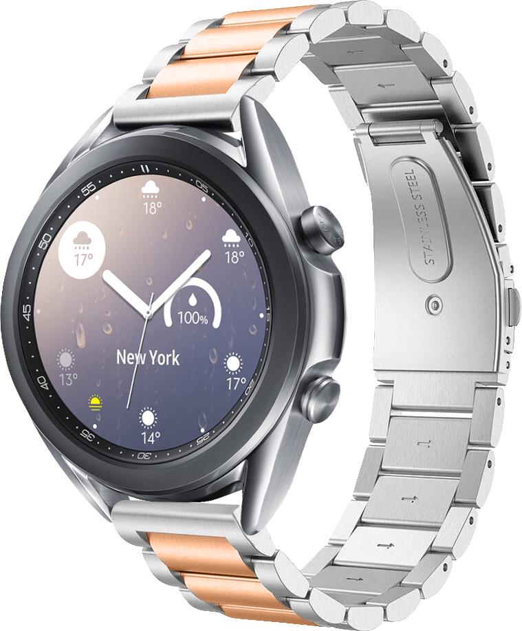 Металлический Ремешок Shain Line для Galaxy Watch 3 41 мм Silver Rose (28108-68) Металлический Ремешок Shain Line для Galaxy Watch 3 41 мм Silver Rose (28108-68)