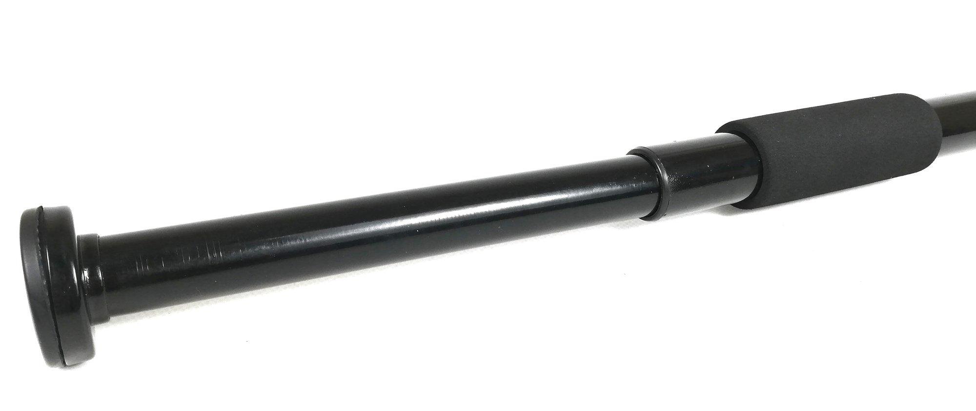 Раздвижной распорный турник EasyFit 62-100 см Черный (EF-TDP-100) - фото 3