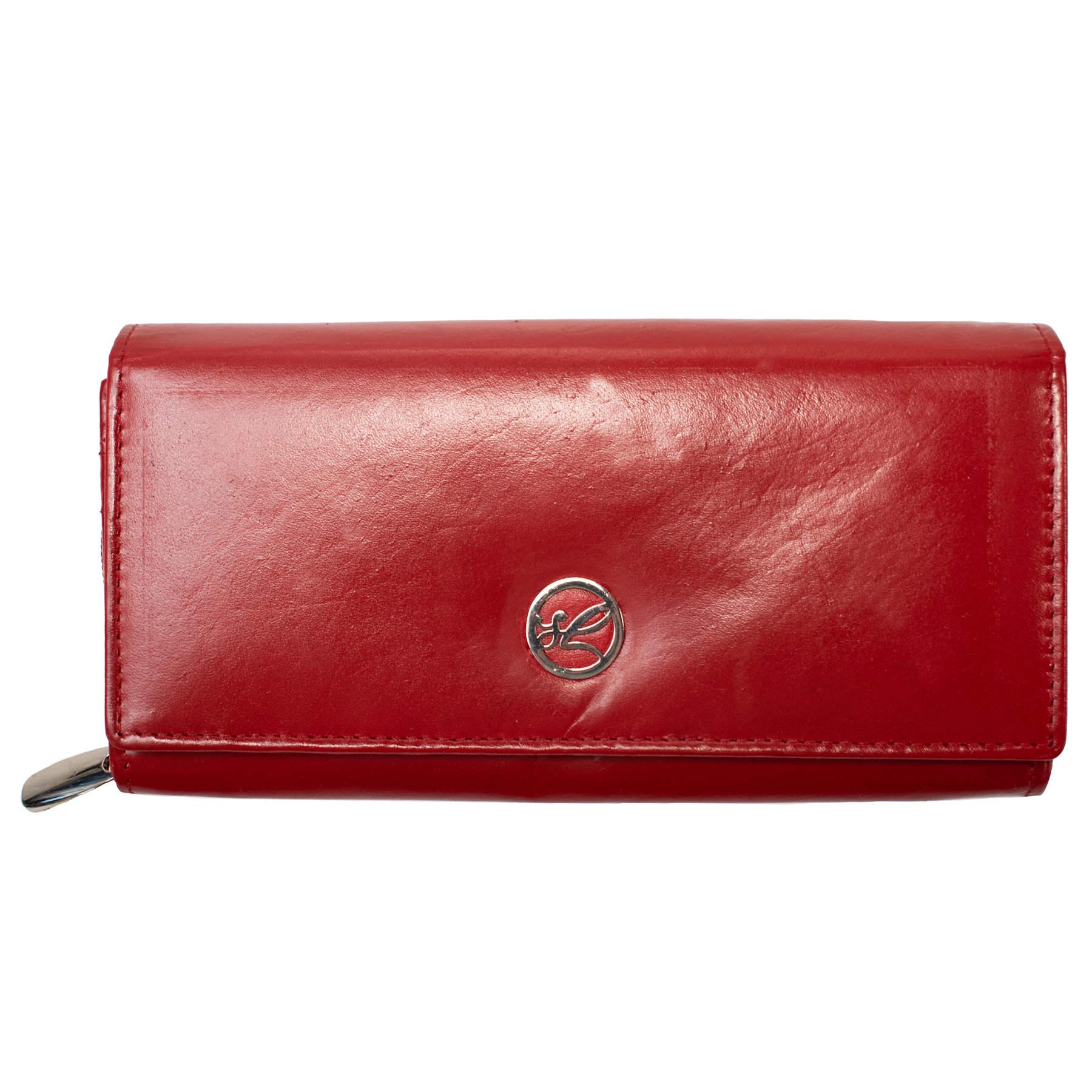 Кошелек женский кожаный SEMI LINE RFID Red (P8273-2) - фото 4 Кошелек женский кожаный SEMI LINE RFID Red (P8273-2) - фото 4