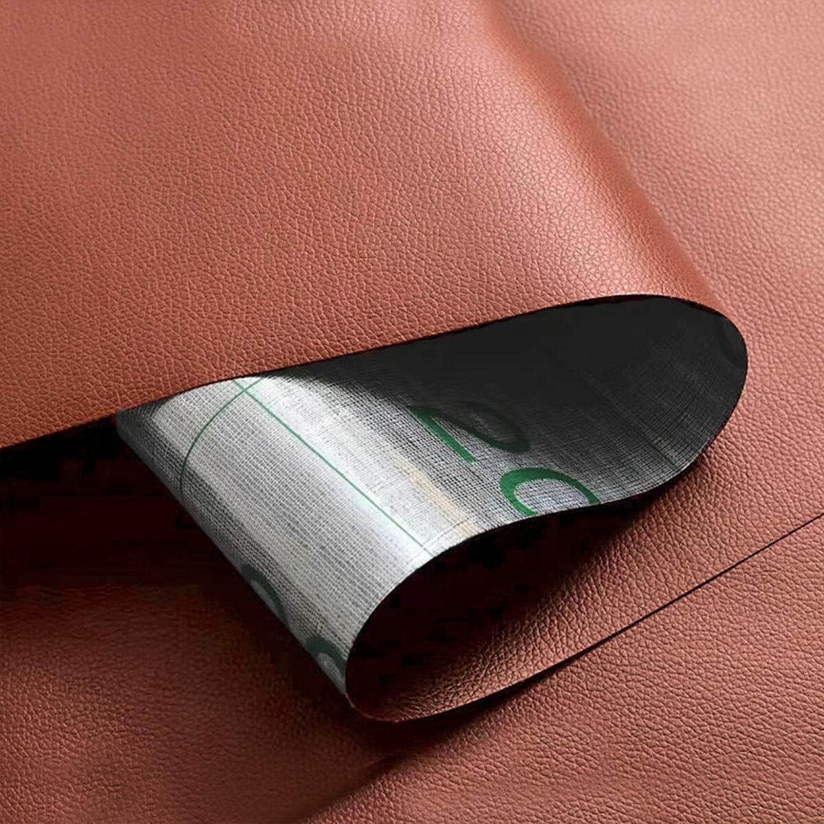 Самоклеющаяся экокожа 1,37х1 м х 0,5 мм Терракотовый (SW-00002172)