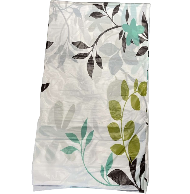 Штора в ванную Stenson R88794 180x180 см Белый (25816057)