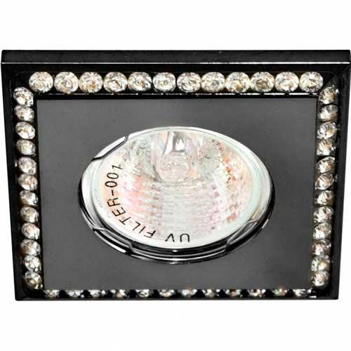 Точковий світильник врізний Feron DL102-BK MR16 GU5.3 50W квадрат Прозорий/ Чорний (03635) Точковий світильник врізний Feron DL102-BK MR16 GU5.3 50W квадрат Прозорий/ Чорний (03635)