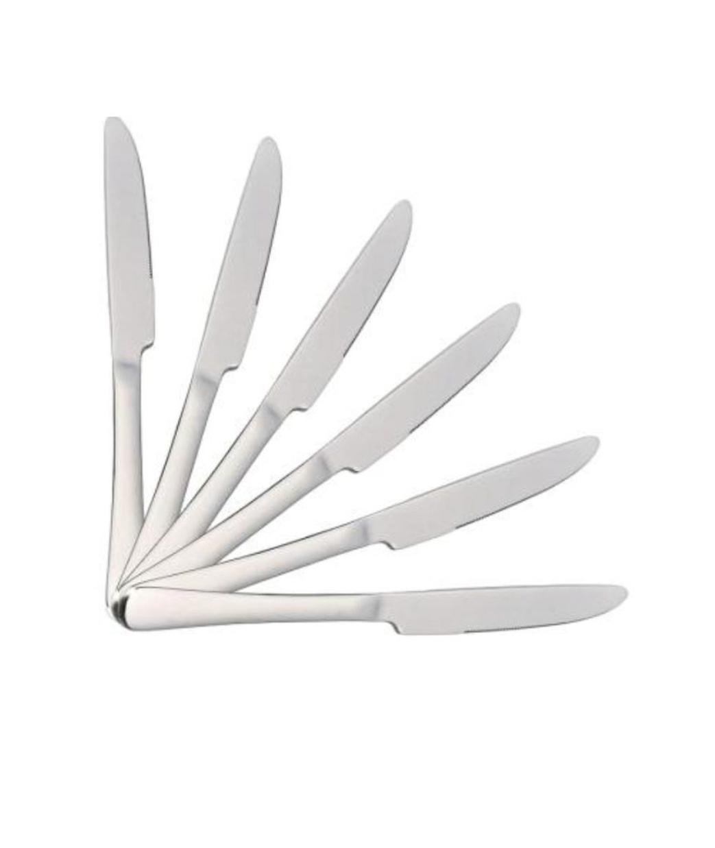 Набор столовых ножей Edenberg EB-18611 из нержавеющей стали 6 шт. (EB-18611) Набор столовых ножей Edenberg EB-18611 из нержавеющей стали 6 шт. (EB-18611)