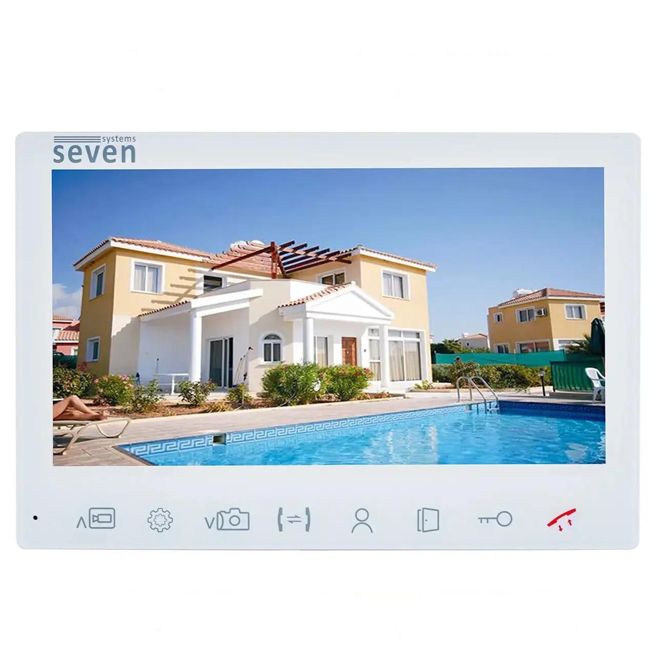 Відеодомофон SEVEN DP-7575 FHD IPS 7"White (2034324743)