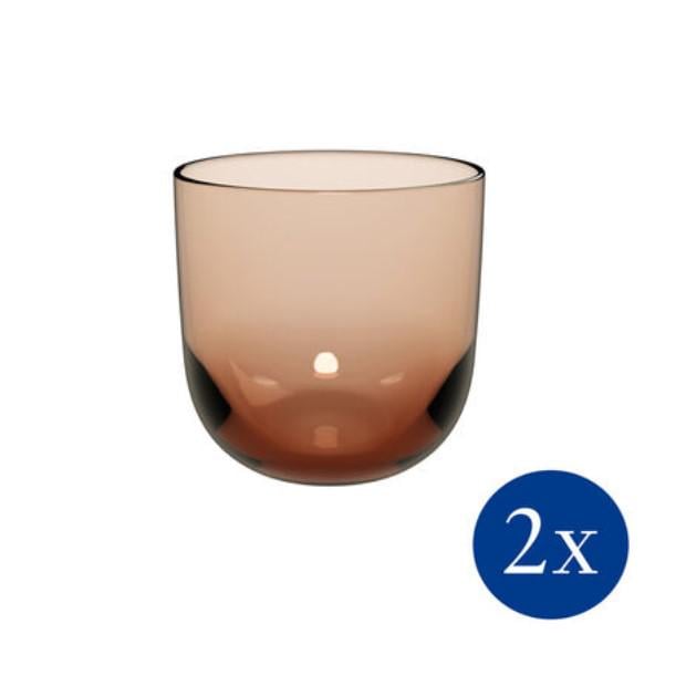 Набір склянок для води Villeroy &amp; Boch Like Glass Clay 280 мл 2 шт. Коричневий (1951798180) - фото 6