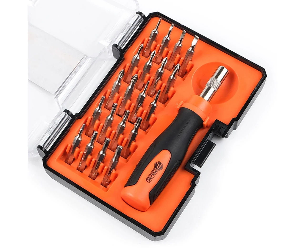 Викрутка для точних робіт зі змінними насадками 21 шт. (27558189) - фото 4 Викрутка для точних робіт зі змінними насадками 21 шт. (27558189) - фото 4