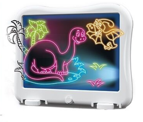 Дошка для малювання YM 2021-13 трафарети маркери в коробці