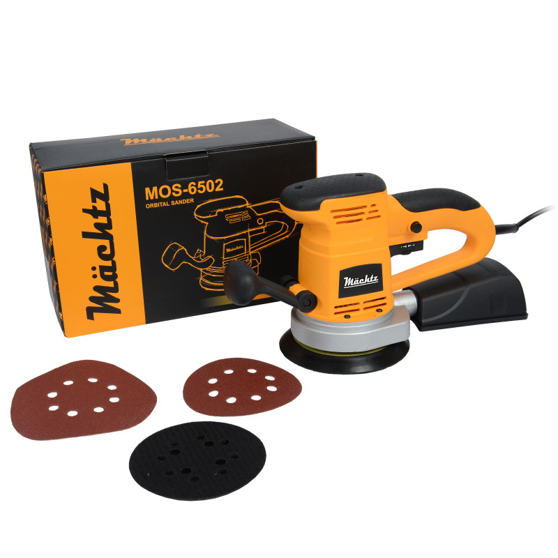 Шлифмашина эксцентриковая (орбитальная) Mächtz MOS-6502 - фото 4 Шлифмашина эксцентриковая (орбитальная) Mächtz MOS-6502 - фото 4